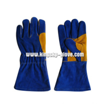 Premium Split Leather Welding Work Glove--6512